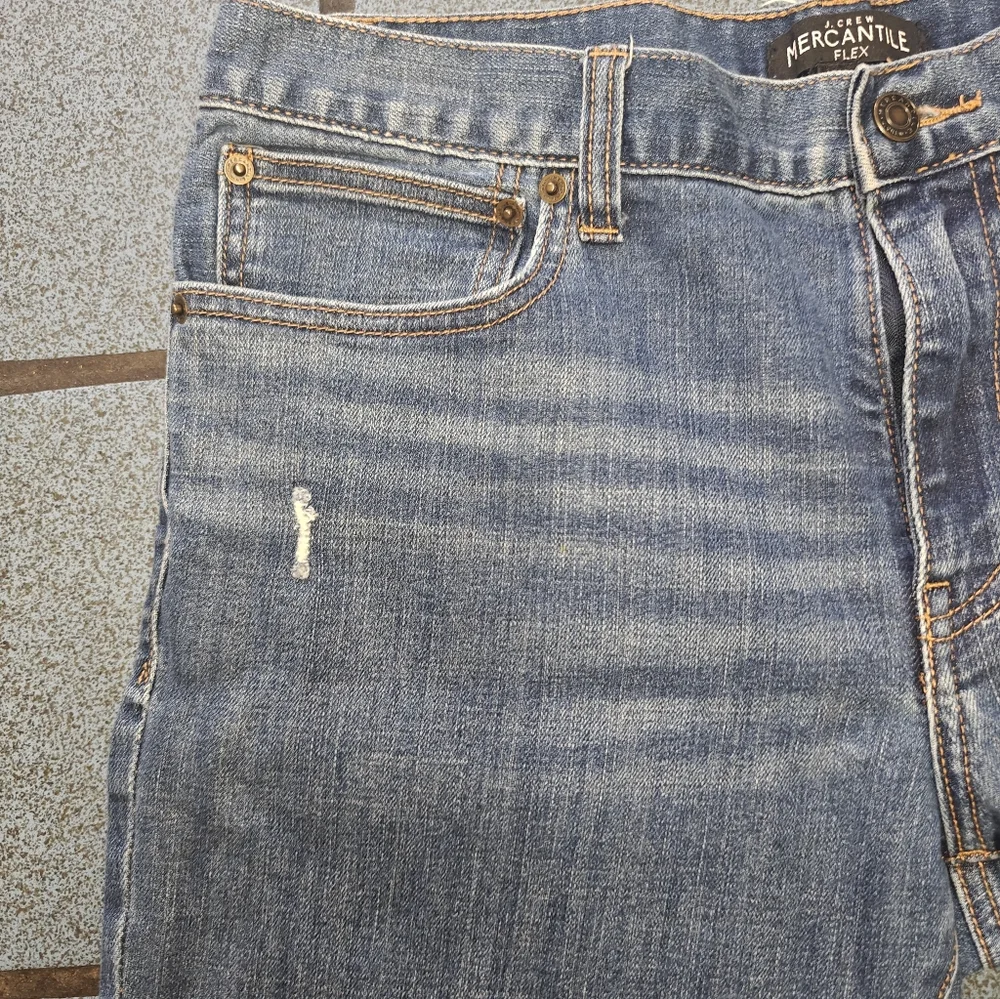 J.crew Mercantile Flex Slim Classic Blue Men's Jeans Size 33X32